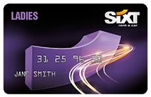 Sixt Ladies Card